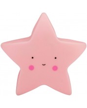 Lampă LED pentru copii Interbaby - Star, roz