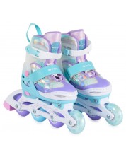 Patine cu role reglabile pentru copii Byox - Rolox, M (34-37), violet - imagine 1