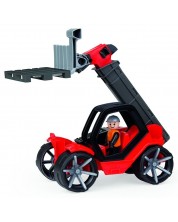 Jucărie pentru copii Lena Truxx² - Încărcător telescopic cu palet, 35 cm