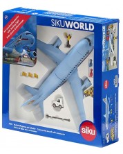 Set de joacă pentru copii Siku - Avion cu accesorii -1