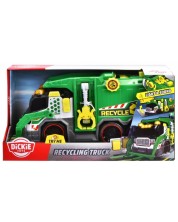 Jucărie pentru copii Dickie Toys - Camion de reciclare cu sunete și lumini -1