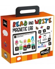 Joc pentru copii Headu - Cititi si scrieti, Laborator magnetic (engleza)