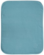 Patura fleece pentru copii Lorelli - 75 х 100 cm, Stone Blue -1