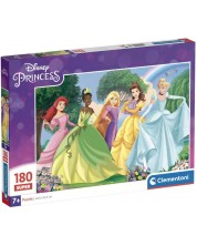 Puzzle pentru copii Clementoni din 180 piese - Prințese Disney