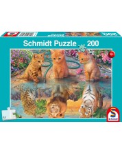 Puzzle pentru copii Schmidt din 200 de piese - Când voi fi mare... -1
