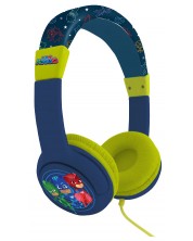 Căști pentru copii OTL Technologies - PJ Masks!, albastru/verde -1