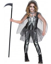 Costum de carnaval pentru copii Amscan - Skeleton Reaper, 12-14 ani -1