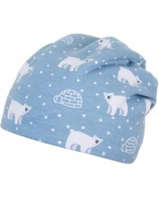 Pălărie pentru copii Sterntaler - Bears, 51 cm, 18-24 luni, albastru