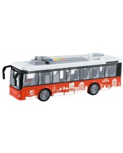 Jucarie pentru copii  City Service - Autobus urban, cu sunt si lumina, 1:16 -1