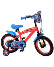 Bicicletă pentru copii cu roți auxiliare  E&L cycles - Marvel, Spiderman, 14''