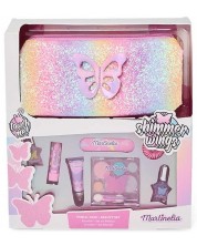 Set de cosmetice pentru copii Martinelia - Shimmer Wings, 8 bucăți