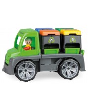 Jucărie pentru copii Lena TRUXX - Camion de reciclare, cu figurină, 28 cm