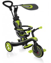 Tricicleta 4 in 1 pentru copii Globber -Trike Explorer, verde