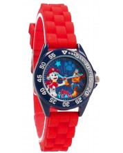 Ceas pentru copii Vadobag Kids Time - Paw Patrol, Dynamic Pups, roșu