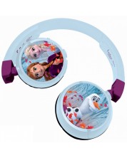 Căști pentru copii Lexibook - Frozen HPBT010FZ, wireless, albastru 