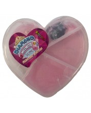 Slime pentru copii Sbabam Diamond Melmito - strălucitor, roz