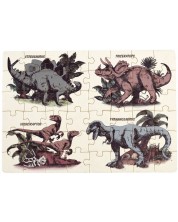 Puzzle pentru copii  Rex London - Pământ preistoric, 48 de piese