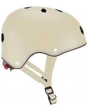 Cască pentru copii Globber - Primo Lights, XS/S, 48-53 cm, bej