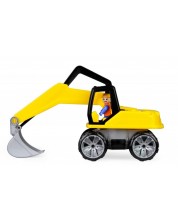 Jucărie pentru copii Lena Truxx -Excavator cu figurină, 36 cm - imagine 1