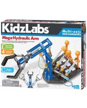 Set de știință  4М Kidz Labs - Tânăr inginer, braț hidraulic -1