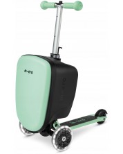 Trotinetă pentru copii с куфар Micro - Scooter Luggage Junior, Mint - imagine 1