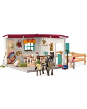 Set pentru joc Schleich Horse Club - Cameră de odihnă în grajd -1