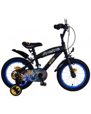 Bicicletă pentru copii cu roți auxiliare  E&L cycles - Batman, 14''