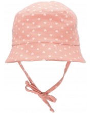 Pălărie de vară cu protecție UV 50+ Sterntaler - Cu inimioare, 51 cm, 18-24 luni