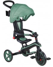 Tricicletă pliabilă pentru copii 4 în 1 Globber - Explorer Trike Foldable, olive -1