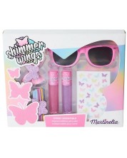 Set de înfrumusețare pentru copii Martinelia - Shimmer Wings, cu ochelari -1