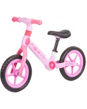 Bicicletă de echilibru pentru copii Chipolino -Dino, roz -1