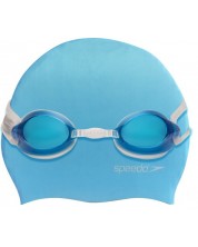 Set de înot pentru copii Speedo - Șapcă și ochelari de protecție, albastru
