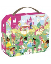 Puzzle pentru copii Janod – Prințese, 36 de piese
