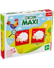 Joc de memorie pentru copii Memos Maxi - Ferma -1