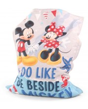 Fotoliu puf pentru copii Disney - Minnie si Mickey Mouse, 50 х 80 х 70 cm
