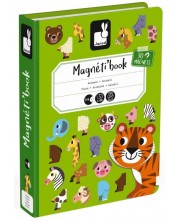 Carte magnetica pentru copii Janod - Animale