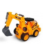 Jucărie pentru copii Konig Kids – Excavator transformabil, galben