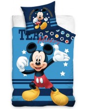 Set lenjerie de pat pentru copii Sonne - Mickey Mouse, 2 piese -1