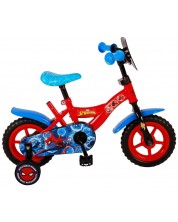 Bicicletă pentru copii cu roți auxiliare  E&L cycles - Spiderman, 10''