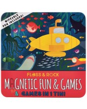 Jocuri magnetice pentru copii Floss and Rock - Lumea subacvatica