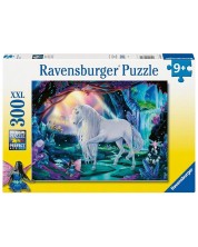 Puzzle pentru copii Ravensburger din 300 XXL de piese - Unicorn de poveste -1