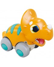 Jucărie pentru copii Hola Toys - Dinozaurul rapid, galben -1
