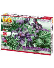 Constructor pentru copii 8 în 1 LaQ Animal World - Dangerous, 330 piese - imagine 1