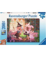 Puzzle pentru copii  Ravensburger din  200 XXL piese - Bibliotecă încântătoare -1