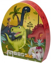 Puzzle pentru copii Eurekakids - Dinozauri, 24 piese -1