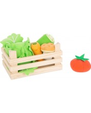 Set de legume pentru copii din stofa Small Foot - Intr-un cos, 6 bucati