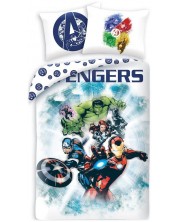 Set lenjerie de pat copii Uwear - Avengers -1