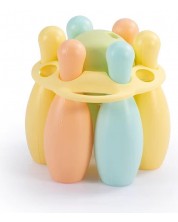 Jucărie bowling Dolu - 6 popice și minge, 19 cm - imagine 1