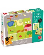 Joc de logică pentru copii Goula - Ferma -1