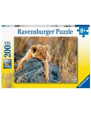 Puzzle pentru copii Ravensburger din 200 XXL de piese - Leu -1